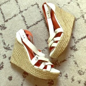 Via Spiga, Wedge Sandals - White